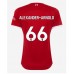 Tanie Strój piłkarski Liverpool Alexander-Arnold #66 Koszulka Podstawowej dla damskie 2023-24 Krótkie Rękawy